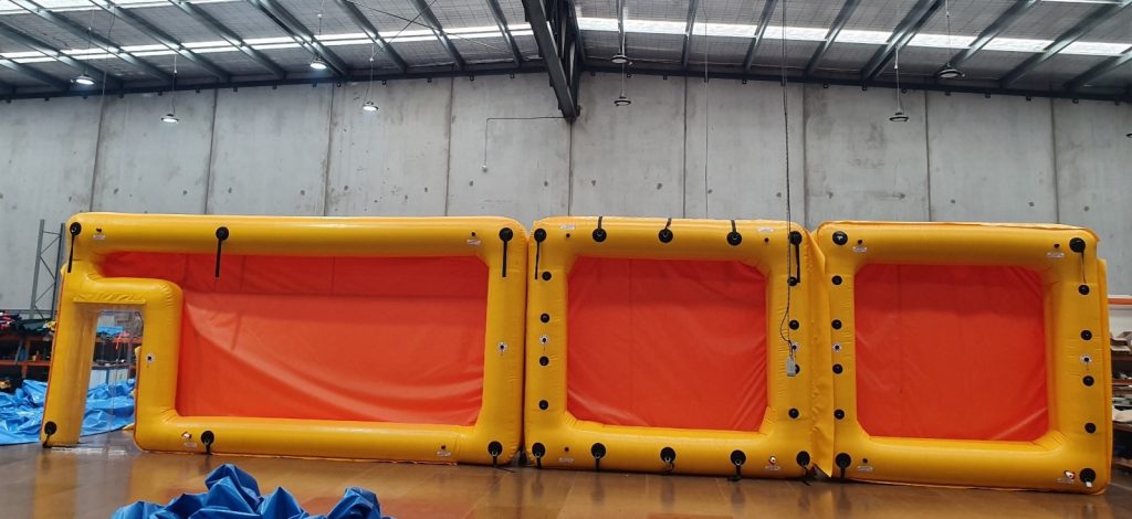 Innovative Inflatable Brattice Walls and Tunnel Plugs