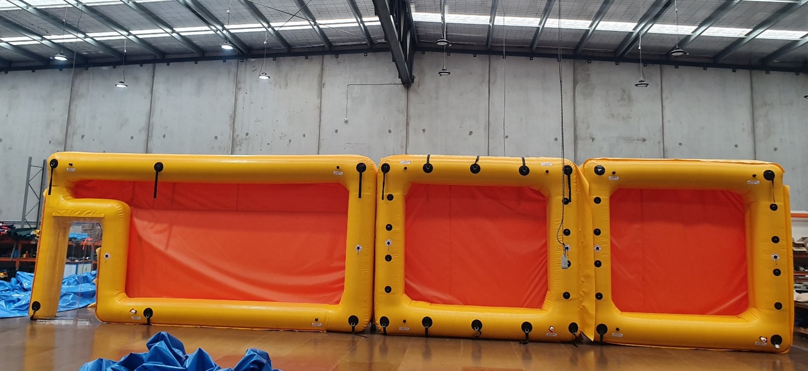 Innovative Inflatable Brattice Walls and Tunnel Plugs