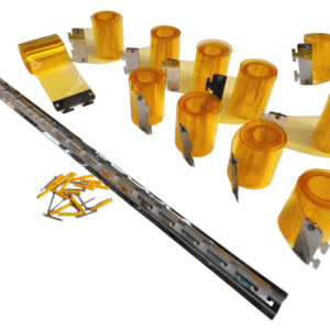 Anti-Insect yellow PVC Strip Curtain Kit 1m Wide x 2.2m High
